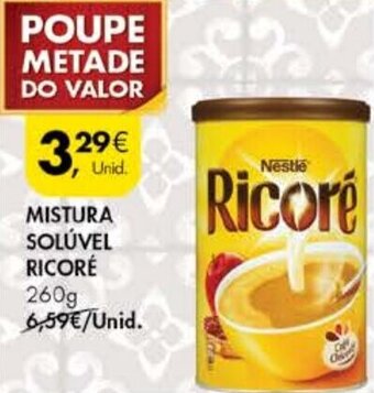 Pingo Doce Mistura Solúvel Ricoré 260g promoção