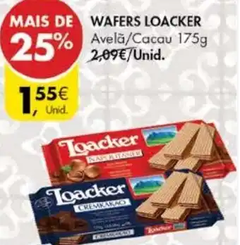 Wafers Loacker 175g