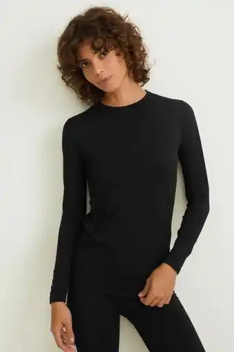 C&A Thermal base layer top - seamless promoção