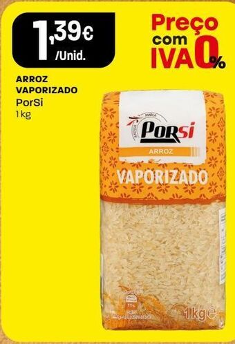 Intermarché Arroz vaporizado promoção