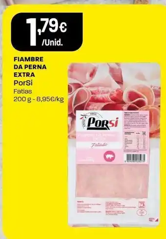 Intermarché Fiambre de perna extra promoção