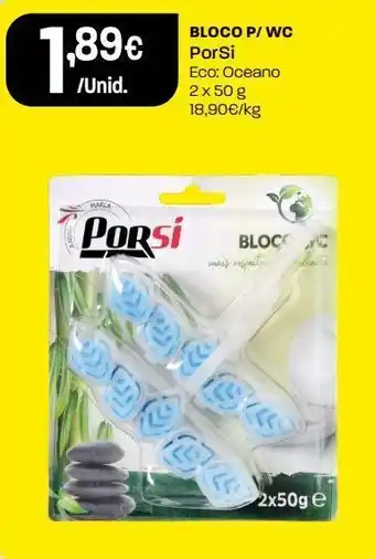 Intermarché Bloco de wc promoção