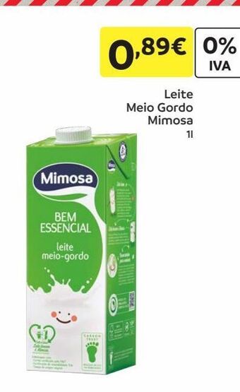 Amanhecer Leite mimosa promoção