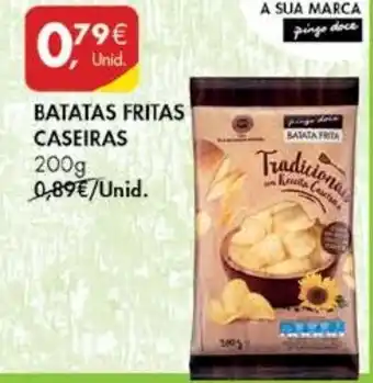 Pingo Doce Batatas Fritas Caseiras 200g promoção