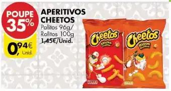 Pingo Doce Aperitivos 96g/100g promoção