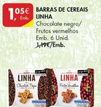 Barras de Cereais Linha 6 Unid