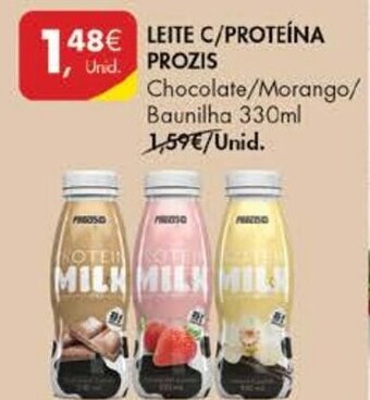 Pingo Doce Leite C/Proteína Prozis 330ml promoção