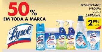 Pingo Doce Desinfectante P/Roupa 720ml promoção