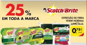 Pingo Doce Esfregão de Fibra Verde Normal promoção
