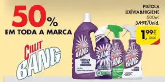 Pingo Doce Pistola Lixívia & Higiene 500ml promoção