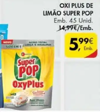 Pingo Doce Oxi Plus de Limão Super Pop 45 Unid promoção