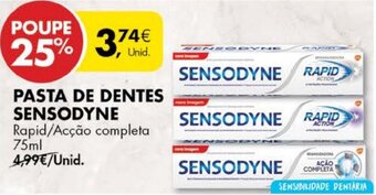 Pingo Doce Pasta de Dentes Sensodyne 75ml promoção