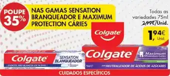 Pingo Doce Colgate Todas as Variedades 75ml promoção
