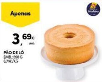Continente PÃO DE LÓ EMB.: 550 G promoção