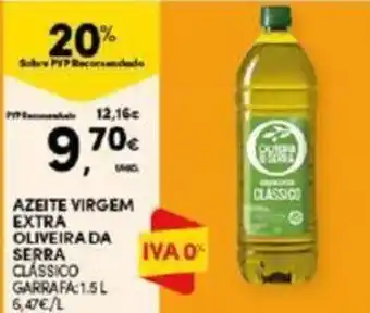 Continente AZEITE VIRGEM EXTRA OLIVEIRA DA SERRA CLÁSSICO GARRAFA 1.5L promoção