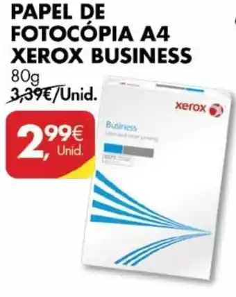 Pingo Doce Papel de Fotocópia A4 Xerox Business 80g promoção