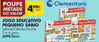 Joco Educativo Pequeno Sábio 3 a 6 anos
