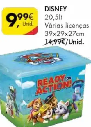 Pingo Doce Disney 20,5lt 39x29x27cm promoção