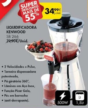 Pingo Doce Liquidificadora Kenwood promoção