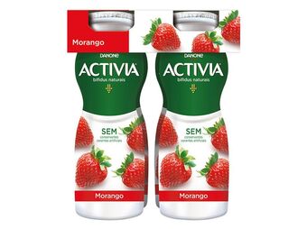 Auchan Bifidus líquido activia promoção