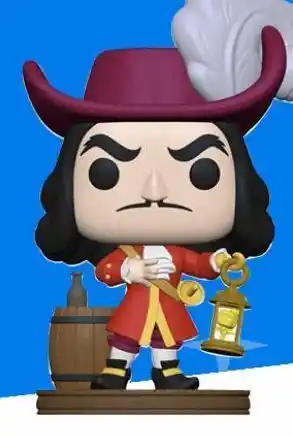 Disney - capitão garfio - figura funko pop 57348
