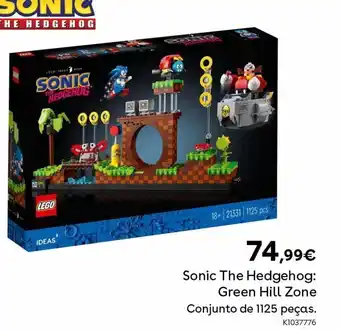 Toys R Us Lego ideas - sonic the hedgehog: green hill zone - 21331 promoção