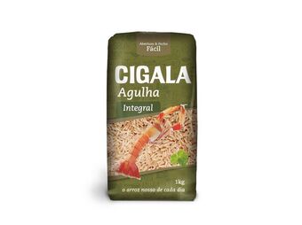 Auchan Arroz integral cigala 1kg promoção