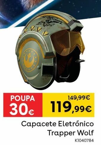 Toys R Us Star wars - capacete eletrónico trapper wolf promoção