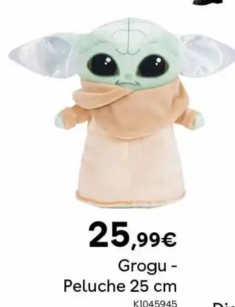 Toys R Us Disney 100 - grogu - peluche 25 cm promoção