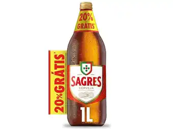 Cerveja sagres promo garrafa 1l
