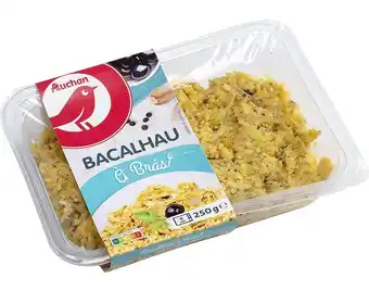 Auchan Bacalhau à brás auchan 250 g promoção