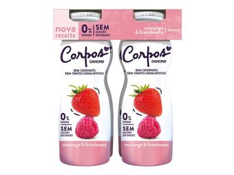 Auchan Iogurte magro corpos danone promoção