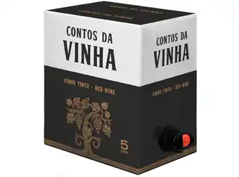 Auchan Vinho tinto contos da vinha promoção