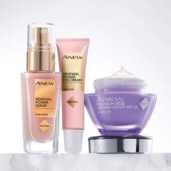 Avon Conjunto platinum power promoção