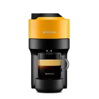 Vertuo pop mango yellow nespresso