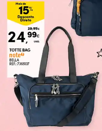 Totte Bag note Bella