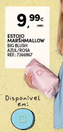 Continente Estojo Marshmallow Big Blush promoção