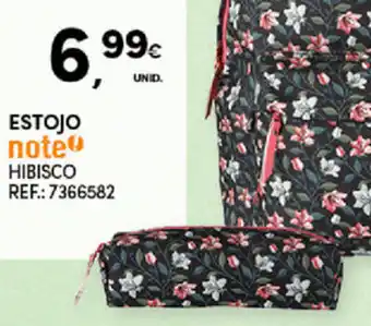 Estojo note Hibisco