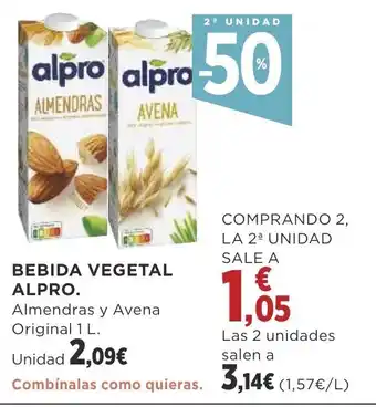 Supercor BEBIDA VEGETAL ALPRO. 1L promoção