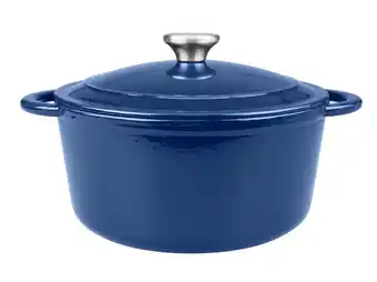 Auchan Caçarola ferro fundido actuel azul 5lt promoção