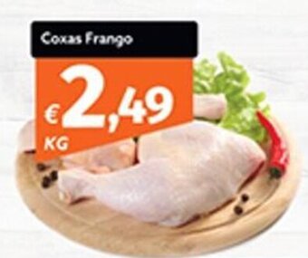 Roque Supermercados Coxas Frango KG promoção