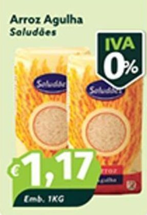 Roque Supermercados Arroz Agulha Saludões promoção