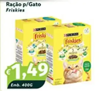 Roque Supermercados Ração p/Gato Friskies 400g promoção