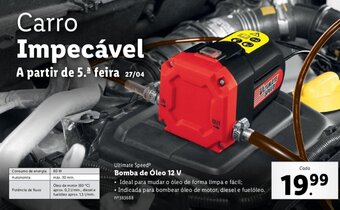 Ultimate Speed Bomba de Óleo 12 V