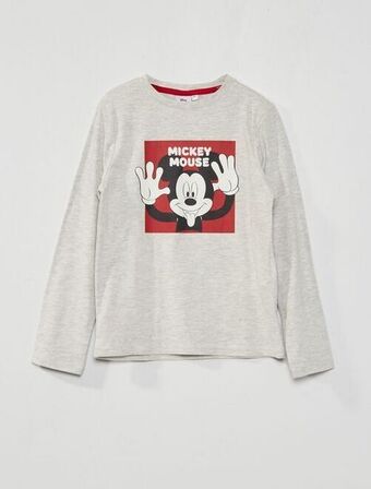 Kiabi T-shirt 'disney' de manga comprida promoção