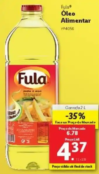 Lidl Óleos fula promoção