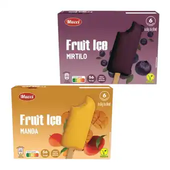 ALDI Gelado fruit ice promoção