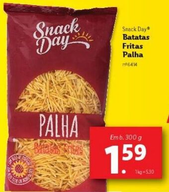 Lidl Batata chips snack day promoção