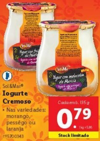 Lidl Iogurte promoção