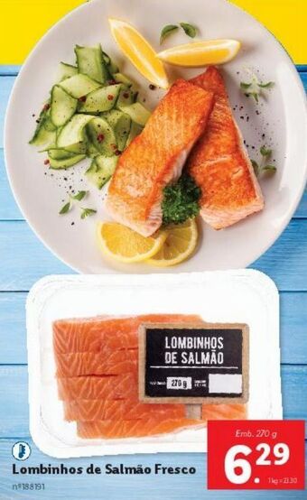 Lidl Salmão promoção